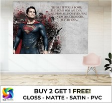 MAN OF STEEL Movie POSTER 27 x 40 Henry Cavill, Amy Adams, UKC