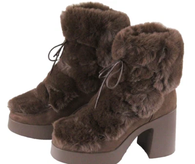 Botas ShoeDazzle Para Mujer Talla 11 Chocolate Rowan Clima Frío Nuevas con Etiquetas Foto 1 de 4