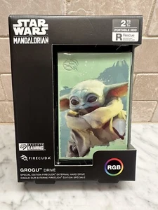 Seagate Star Wars Grogu Mandalorian Special Edition FireCuda 2TB External USB HD - Picture 1 of 4