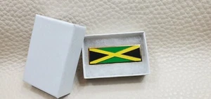 Jamaican Flag Enamel Lapel Pin - Picture 1 of 3