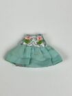 Vtg Tutti Doll Clothes Come To My Party Outfit Blue Flower Dress Japan 1965