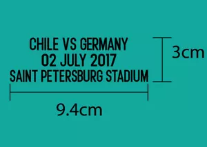Germania Vs CILE Confederazione CUP 2017 FINALE Germania Home Match Dettagli - Foto 1 di 7