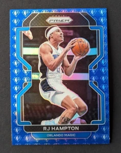 2021-22 Panini Prizm Basketball #207 R.J. Hampton 75th Anniversary Blue Prizm - Bild 1 von 2