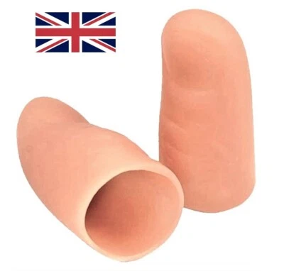 Thumb tip. Magic fake thumb magicians rubber thumb. vanish tricks close up - Image 1 of 4