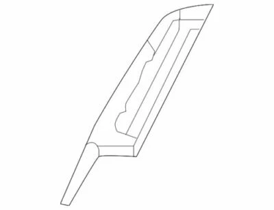 Genuine Infiniti 2017-2019 QX30 Base Sport Door Applique Panel Right 802D2-5DA1A - Изображение 1 из 2