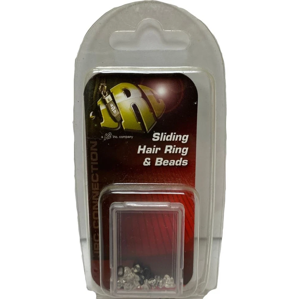 Anel e miçangas de cabelo deslizantes JRC - Imagem 1 de 1
