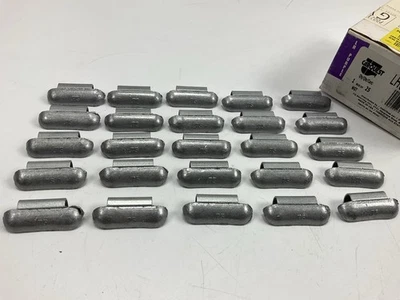 (25) Carquest LH075 LH-Series Lead Clip-On Wheel Weights, 0.75 Oz - Image 1 of 3