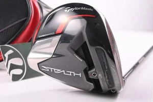 Taylormade Stealth Plus Driver / 9 Degree / Stiff Flex Hzrdus Smoke Red RDX 60 - Picture 1 of 9