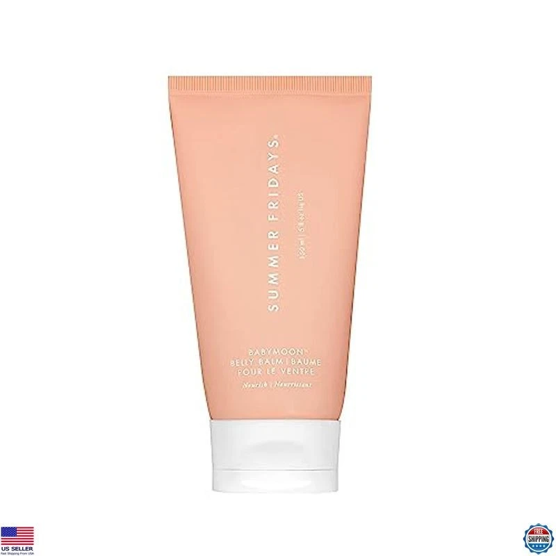 滋养腹部润肤霜 + 身体保湿霜 含金盏花油 & E 5 盎司 — 第 1/4 张图片