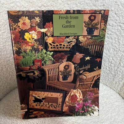 Fresh from the Garden Blackbird Designs c2000 Quilting Pattern Book - Image 1 of 4