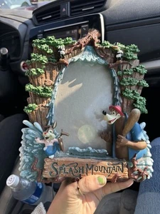 Splash Mountain Disney Parks Disneyland 3D Resin Picture Frame Brer Rabbit, Bear - Picture 1 of 1