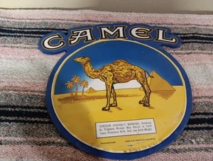 Vintage 2000 Camel Cigarettes Rubber Bar Mat 14” X 14 3/4” Bar Ware Man Cave - Picture 1 of 7