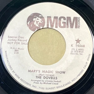 The Dovells Marys Magic Show / Dont Vote for Luke McCabe 45 Vinyl 70s Doo Wop - Picture 1 of 6