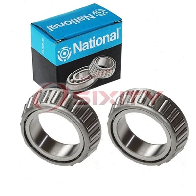 2 pc National Rear Inner Wheel Bearings for 1981-1993 Dodge W250 Axle zy - Image 1 of 4