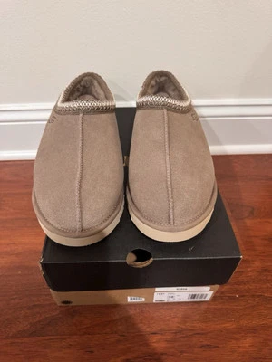 Chinelo Tasman Masculino UGG (Caribou, 5950-CRBO) Tamanho 13 / Autêntico Novo Na Caixa - Imagem 1 de 4