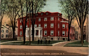 Women's Recreational & Industrial Union Auburn NY POSTCARD 1913 Jessie Lamphier - Picture 1 of 2