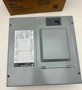GE Main Lug PowerMark Plus Load Center 125amps 8 spaces 26 Circuits TLM812SCUD1K - Picture 1 of 9