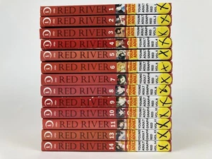 Red River Vols 1-11, 13 & 14 Authentic English Manga Lot Chie Shinohara Viz - Bild 1 von 17