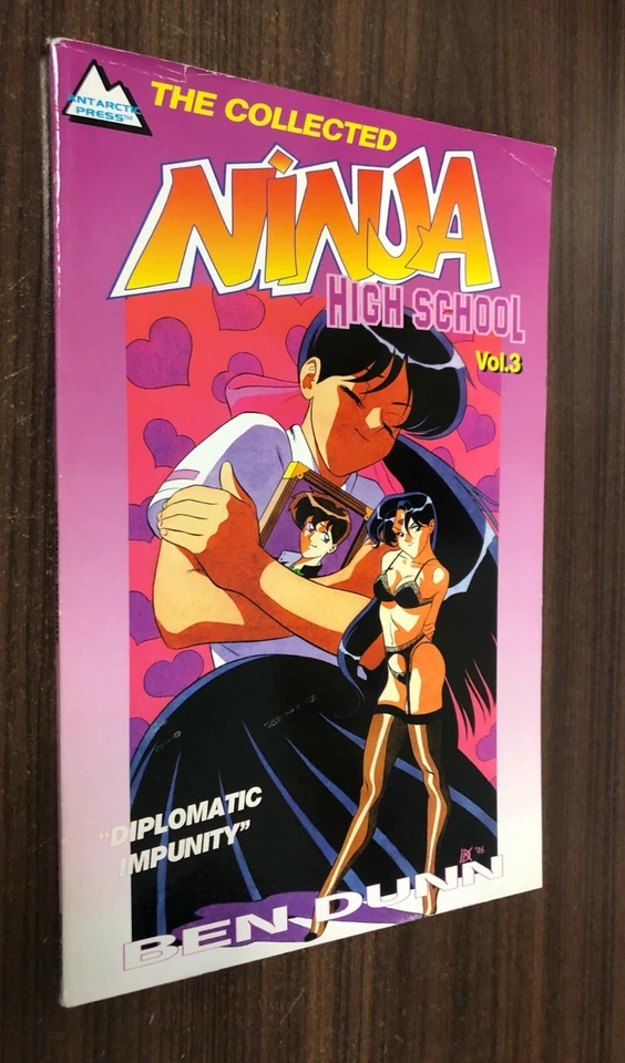 Colección NINJA HIGH SCHOOL Volumen 3 TPB -- Prensa Antártica -- Ben Dunn -- Fuera de existencia Foto 1 de 1
