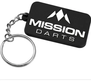 Mission Darts Keyring Black - Picture 1 of 2
