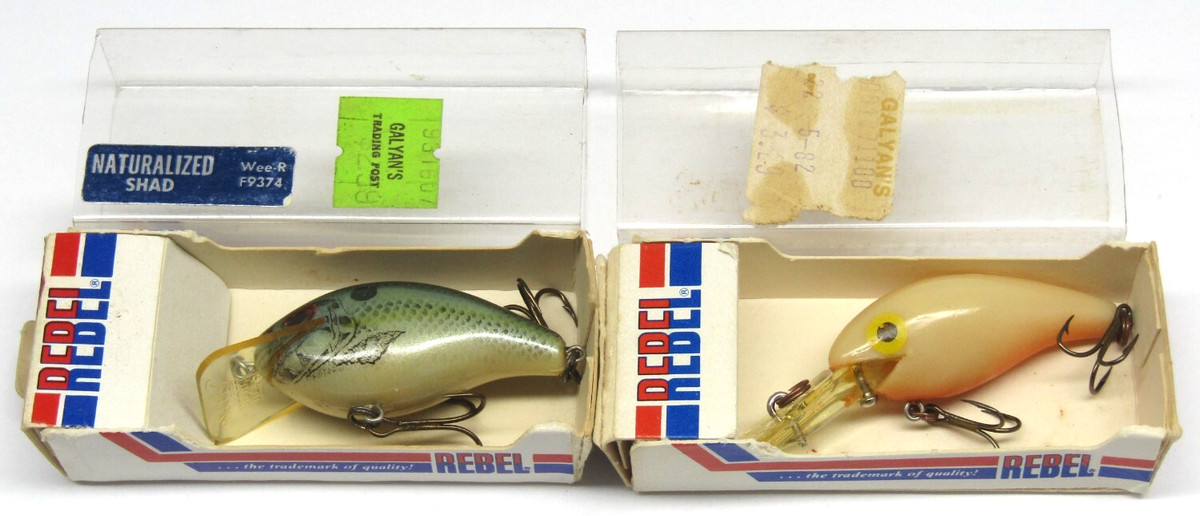 オールドルアー REBEL シャッド オールド レーベル ラケット シャッド ブルーメッキ 新品未開封