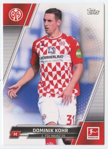 2021-22 Topps Bundesliga Soccer Cards Pick From List