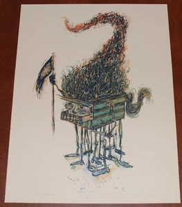Dan Grzeca Lost In The Crusade Art Print 2007 Poster S/# 200 Black Keys Artist - Picture 1 of 5