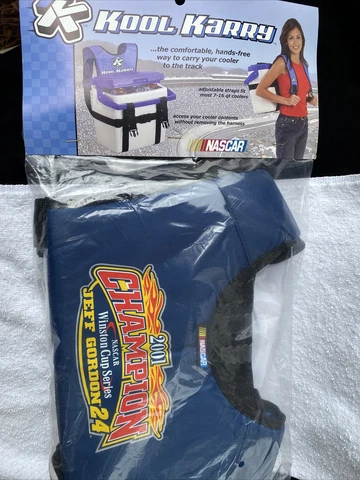 2001 CHAMPION NASCAR ~ Jeff Gordon "Kool Karry" Cooler Carrier Backpack Harness Cover