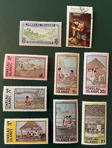 Tokelau Islands Stamps X9 1948 Mint + 1970 Christmas 1976 Mint Set