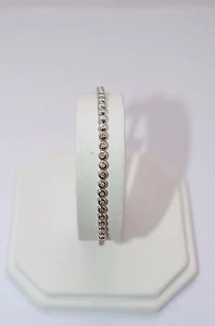 4002-*ELEGANTE PULSERA DE TENIS DIAMANTE ORO BLANCO 14K 0.83TCW - Imagen 1 de 4