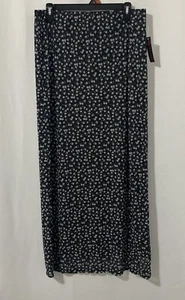 No Boundaries Juniors Maxi Lined Stretch Mesh Skirt Black Floral Medium (7-9) - Picture 1 of 8