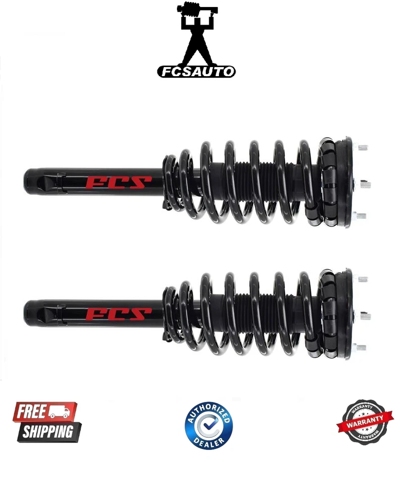 2 стойки передней подвески и пружины катушки FCS Hyundai XG300 2001 XG350 2002-2005 - Изображение 1 из 1