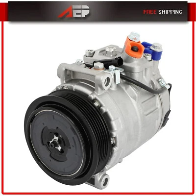 AC A/C Compressor For Mercedes-Benz C320 ML350 GL450 ML550 S550 E500 - Image 1 of 4