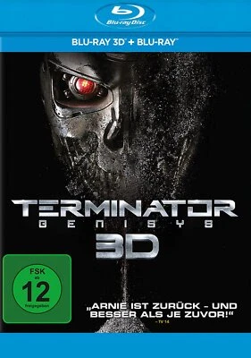 Terminator 5: Genisys 3D+2D (Arnold Schwarzenegger) # BLU-RAY-NEU - Bild 1 von 4