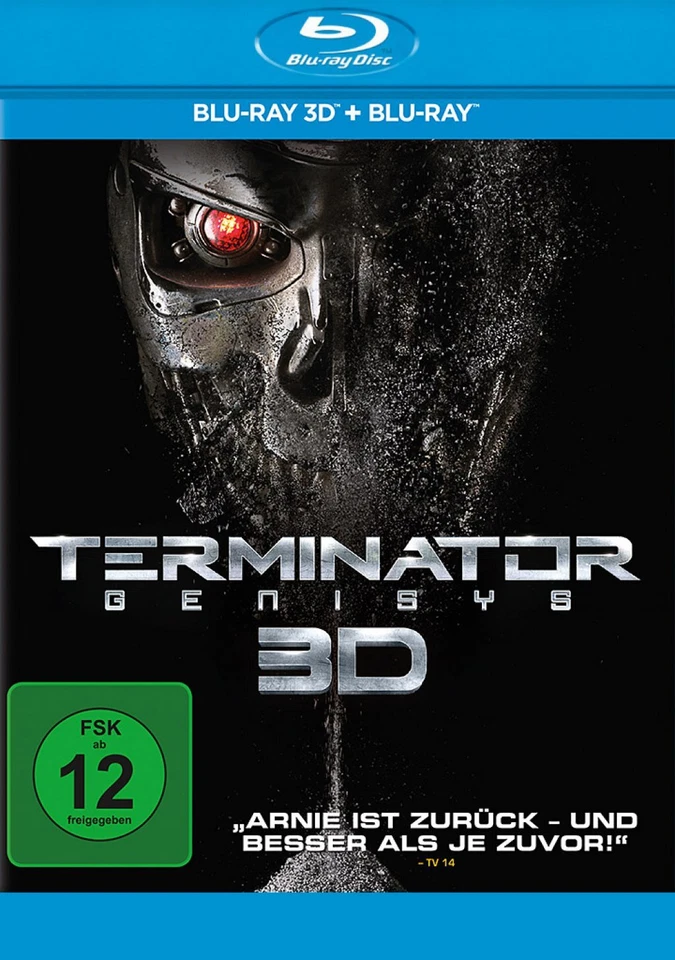 Terminator 5: Genisys 3D+2D (Arnold Schwarzenegger) # BLU-RAY-NEU - Bild 1 von 4