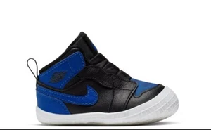 Air Jordan 1 Toddler Crib Bootie 'Varsity Royal' AT3745-007 Blue/Black SZ 1C-4C - Picture 1 of 4