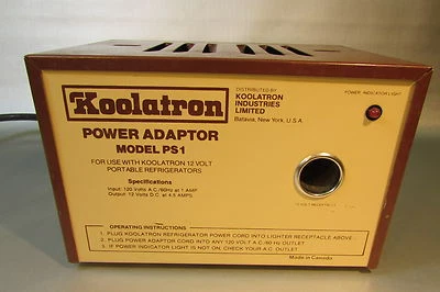 Adaptador adaptador de corriente Koolatron de colección PS1 conversión de CA a CC 12 voltios 4,5 A fuente Foto 1 de 4