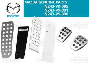 MAZDA Genuine RHD MX-5 Miata Roadster ND5RC 6Speed Manual Aluminum Pedal Set New - Picture 1 of 7