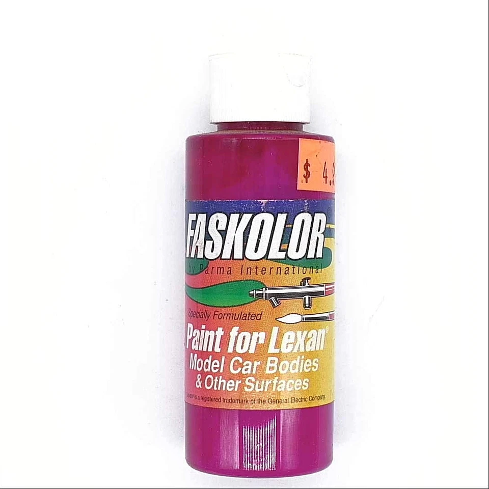 Parma FasLucent Pink Faskolor Lexan Body Paint (2oz) PAR40308 - Image 1 of 1