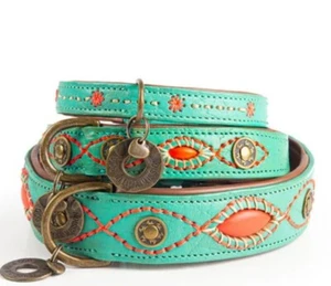 DWAM Hundehalsband Janis Leder Größe M (2,5cm Breit) - Bild 1 von 5