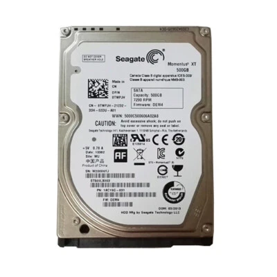 Seagate 500GB ST500LX003 7200RPM SATA 6Gb/s 2.5" SSHD Solid State Hybrid Drive - Image 1 of 3