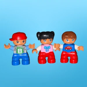 LEGO Duplo Kreatives Bauspielzeug Jungen & Mädchen Ersatz Mini Figuren 2" B22 - Bild 1 von 4