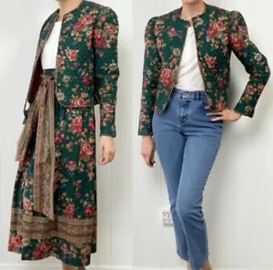 Vintage Vera Bradley Skirt Suit Set Jacket - Picture 1 of 6