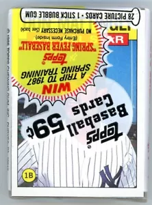 Topps Baseball 1986 SIGILLATO Cello Pack DON MATTINGLY All Star in cima! - Foto 1 di 1