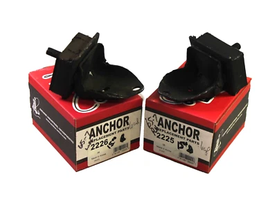 Par de soportes de motor Ford Mustang 1965 1966 1967 Falcon de 6 cilindros Foto 1 de 2