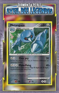 Metang Reverse - DP06:Eveil des Légendes - 65/146 - Carte Pokemon Française - Picture 1 of 1