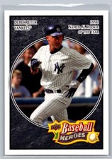 2008 Upper Deck Baseball Heroes Derek Jeter New York Yankees #114