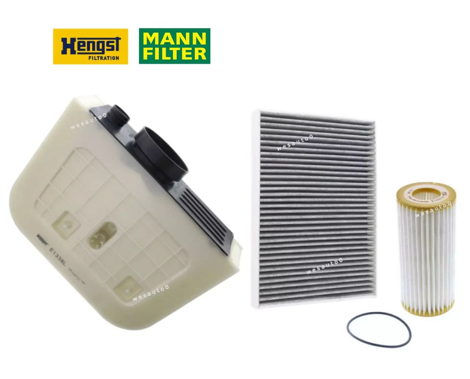 Kit de filtro de aire filtro de aceite cabina 3 piezas OES para Audi Q7 2.0L 17-22 Foto 1 de 1