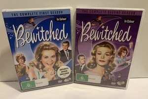 Bewitched *VGC* Complete First & Second Season 1 & 2 DVD Region 4 TV Colour - Picture 1 of 11