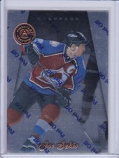Joe Sakic 1997 Pinnacle Certified Hockey Card 50 Grade MT